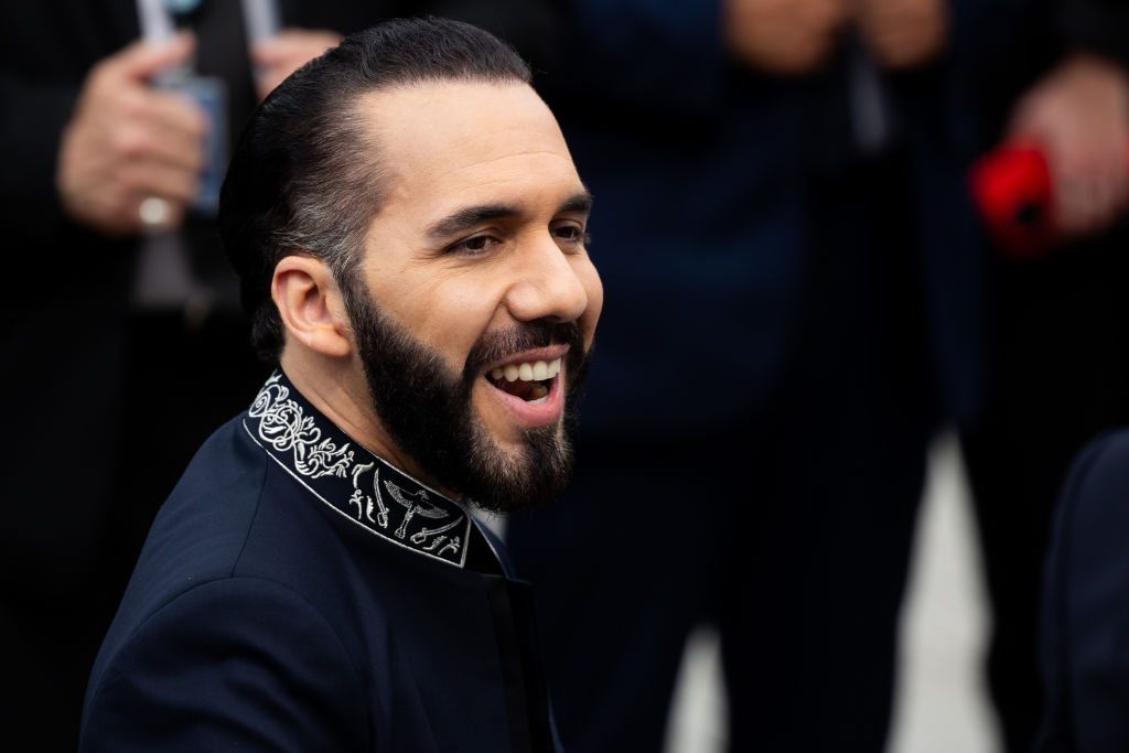 Javier Milei Leads Meets With Salvadoran President Nayib Bukele