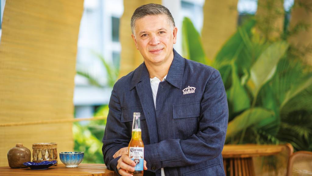 ‘Precisamos celebrar’, diz Michel Doukeris, CEO global da AB InBev