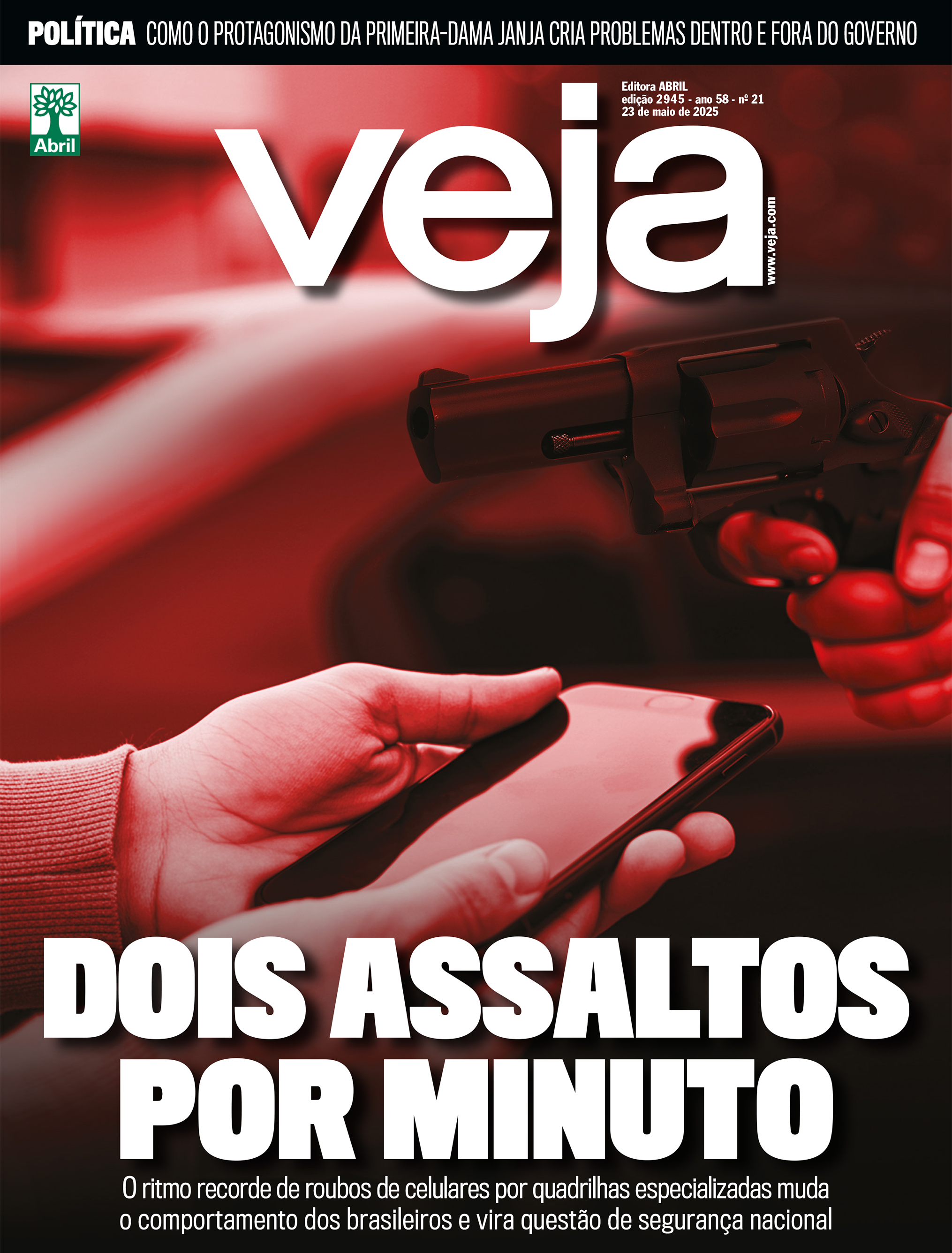 DOIS ASSALTOS POR MINUTO