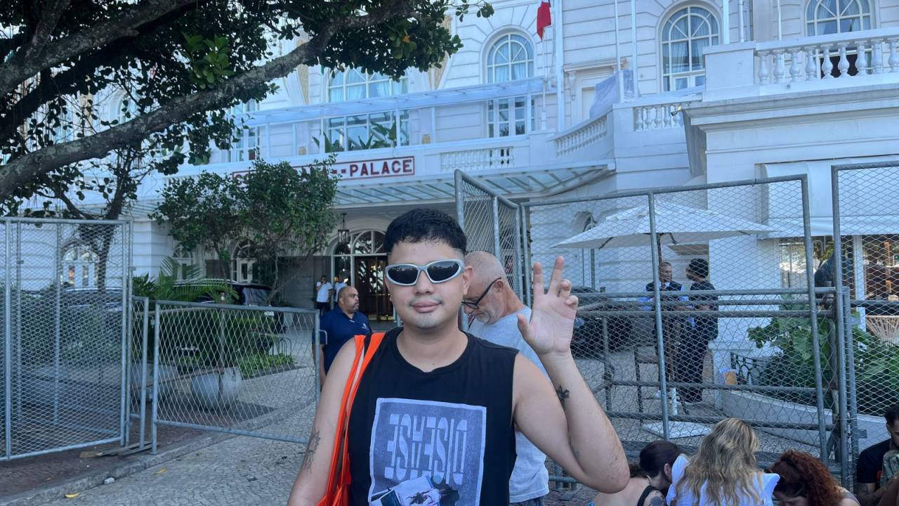 Igor Ferreira, fã de Lady Gaga que abandou emprego para ver show da cantora no Rio