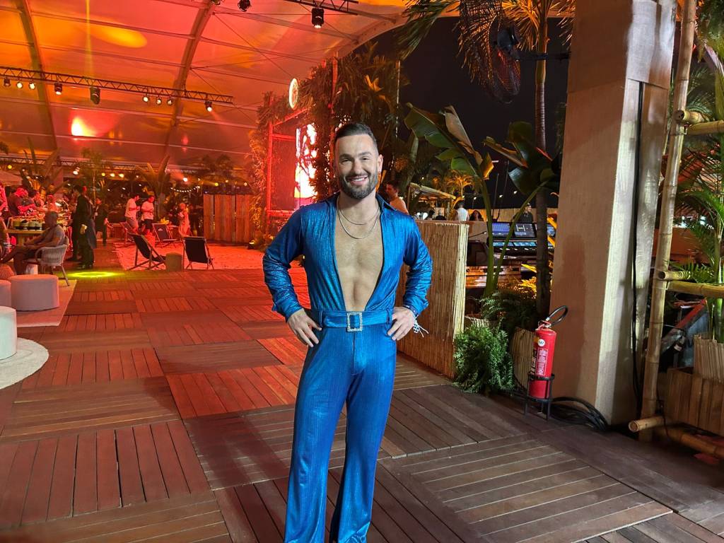 Lady Gaga: a inspiração de Diego Hypolito para figurino exótico