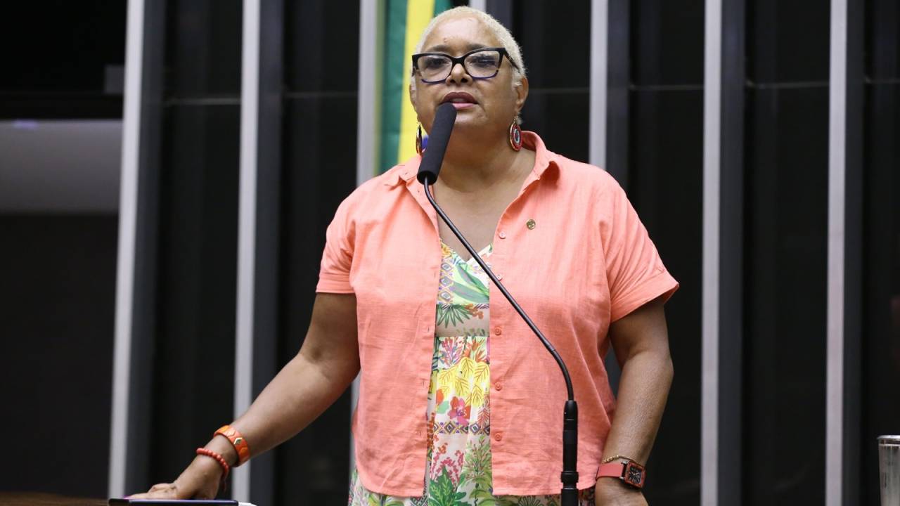 Enfermeira Rejane, do PCdoB, diz que mesmo com broche de parlamentar costuma ser barrada na entrada do plenário e dos elevadores