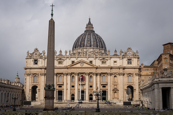 Praça São Pedro, no Vaticano.