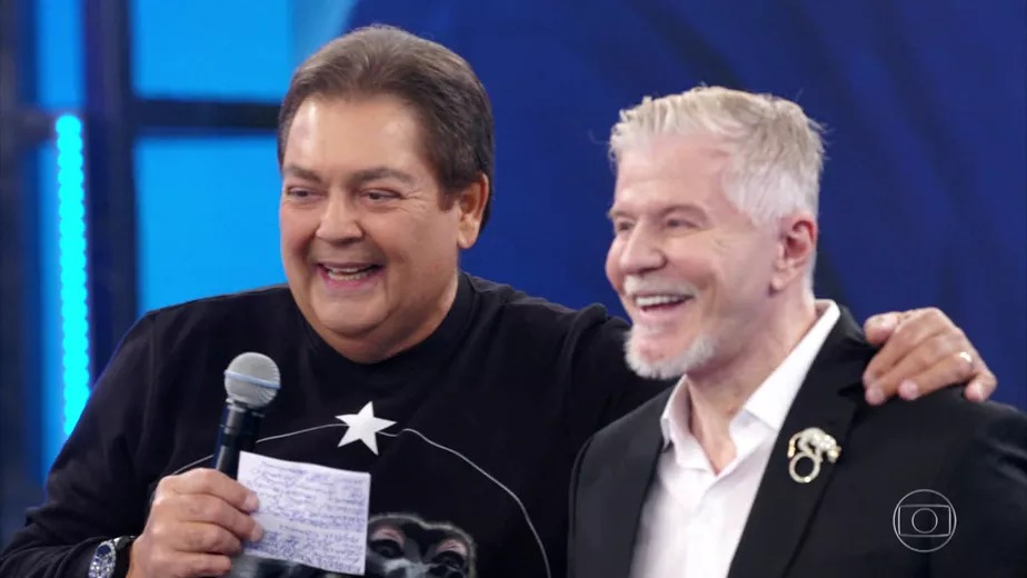 Faustão e Miguel Falabella