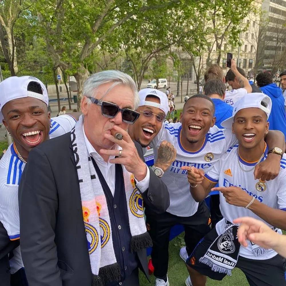 Veja com quais jogadores brasileiros Ancelotti trabalhou na segunda passagem pelo Real Madrid