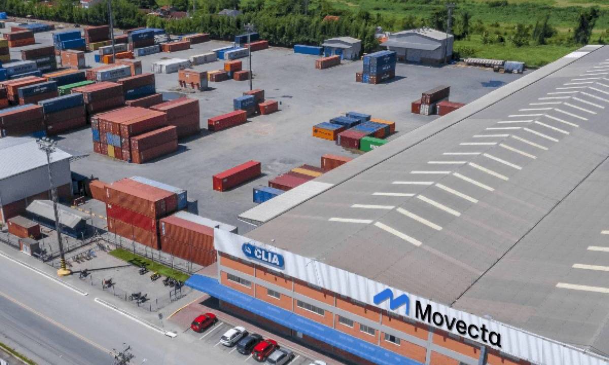 Porto da Movecta em Itajaí