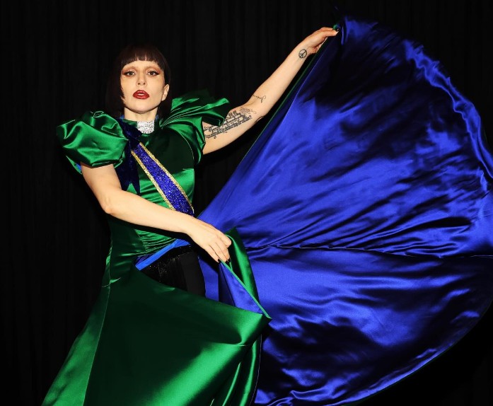 Lady Gaga em show na Praia de Copacabana