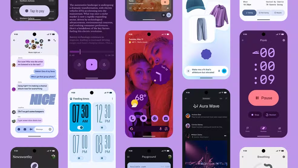 Novo sistema Android 16 terá design mais fluido e customizável