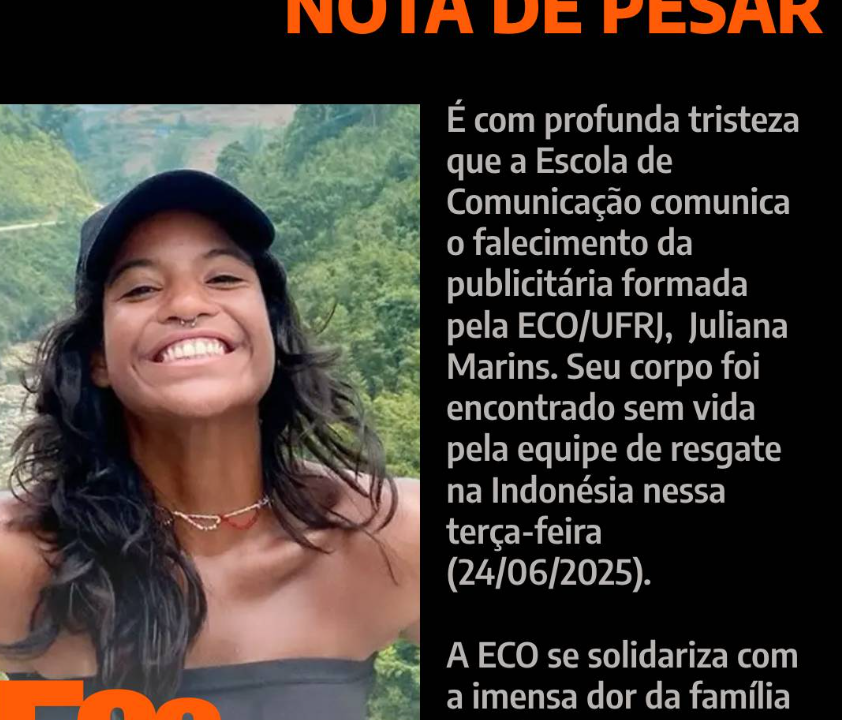 Juliana formou-se publicitária, em 2021, pela escola