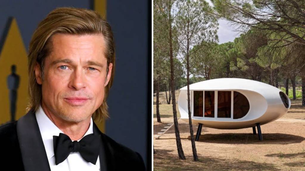 A rara ‘casa óvni’ espanhola que Brad Pitt leva para os EUA