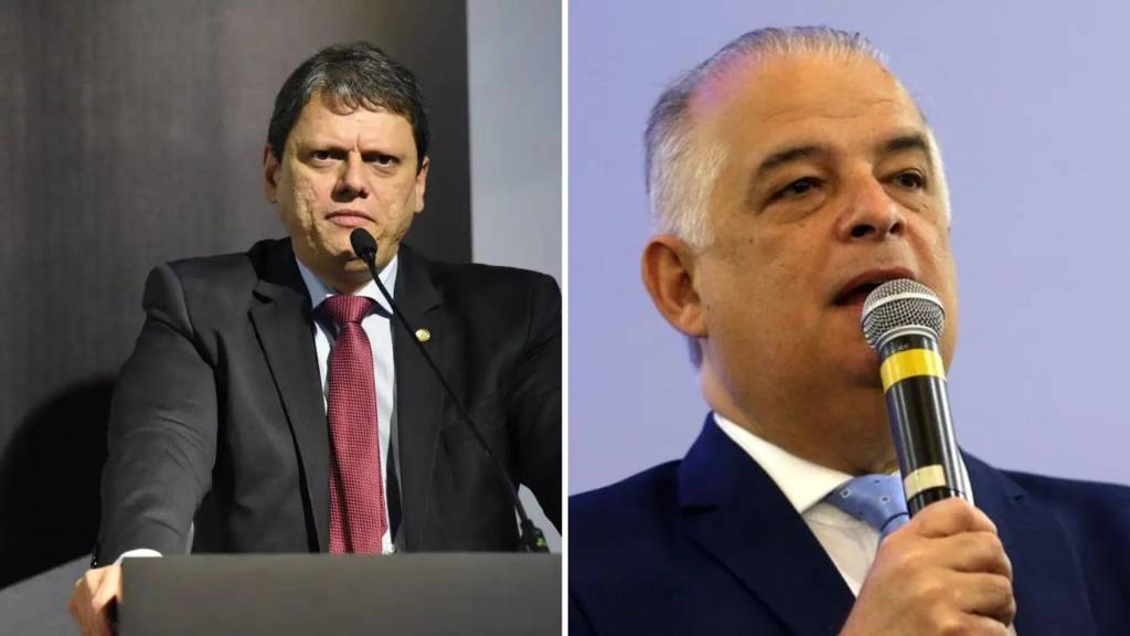 A crítica de ministro a Tarcísio por protesto com bandeira de Israel