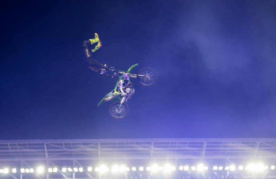 Apresentação do Nitro Circus Tour Brasil 2025, realizada no Allianz Parque, em São Paulo