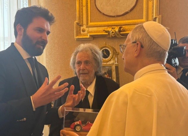 Os detalhes do encontro de papa Leão XIV e Al Pacino