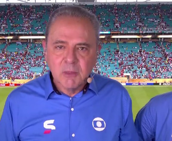 Narrador da Globo, Luis Roberto é detonado nas redes após jogo do Flamengo