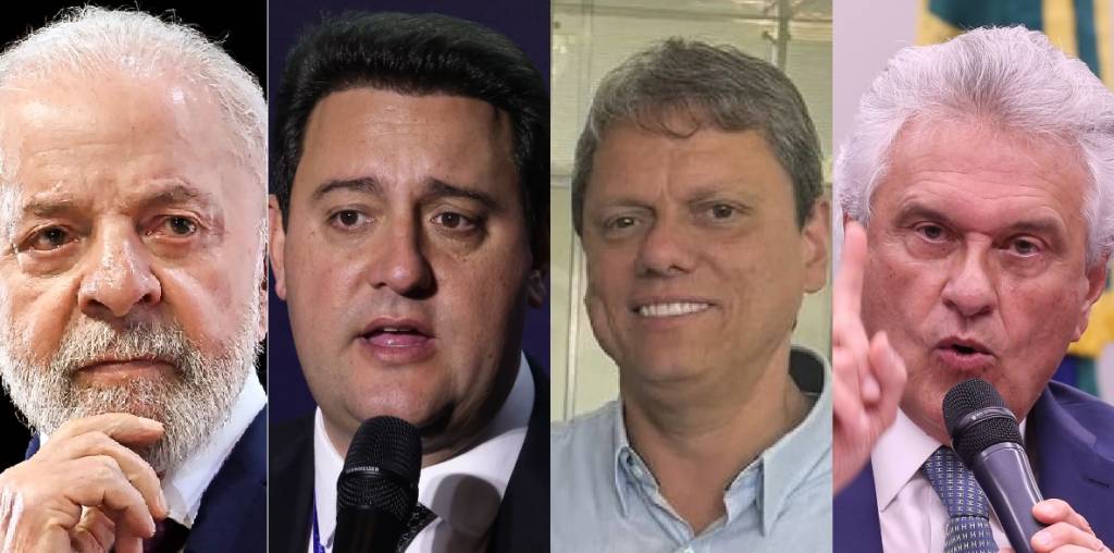 Eleições 2026: Lula empataria com Ratinho e Tarcísio e derrotaria Caiado