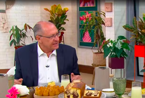 Geraldo Alckmin no programa Mais Você