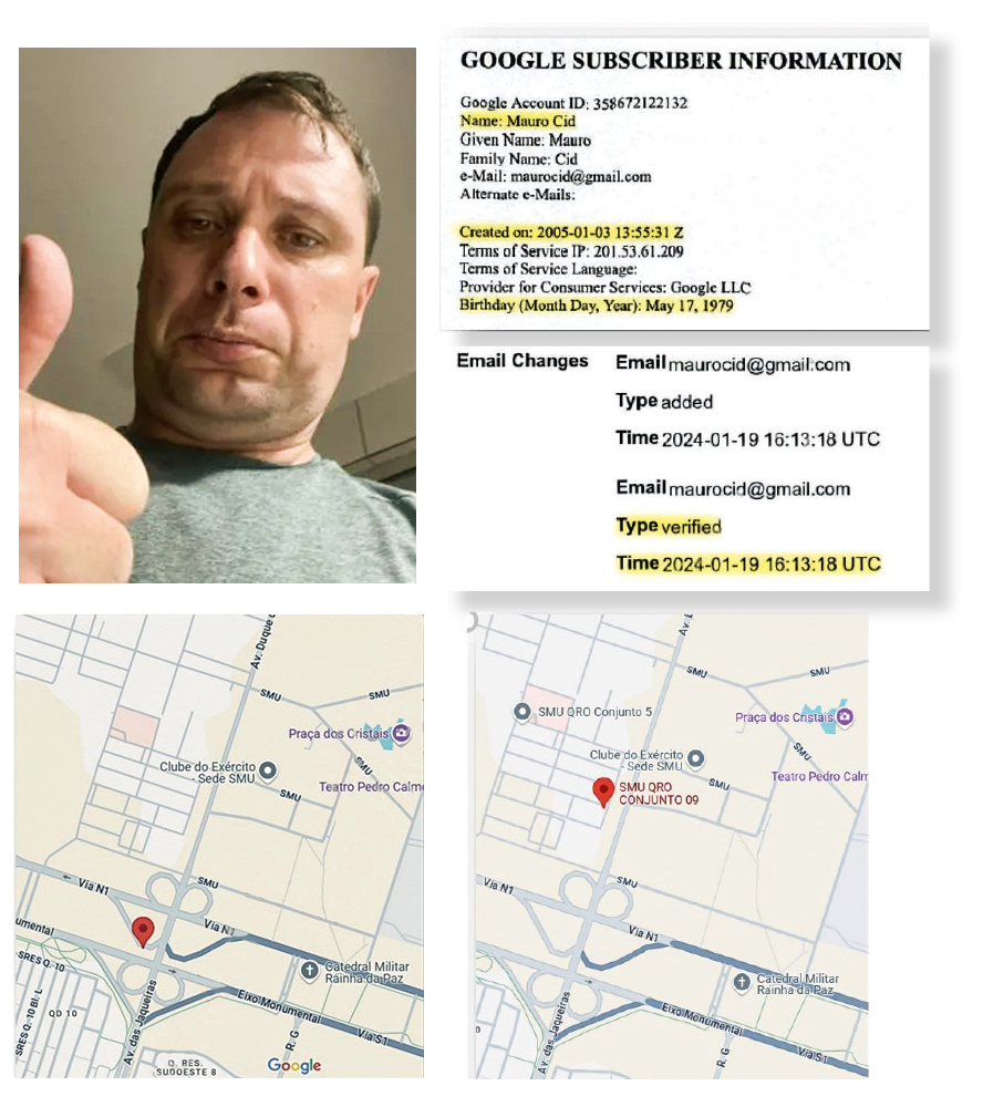 O mapa que pode fulminar a versão de Cid sobre as conversas de sua delação