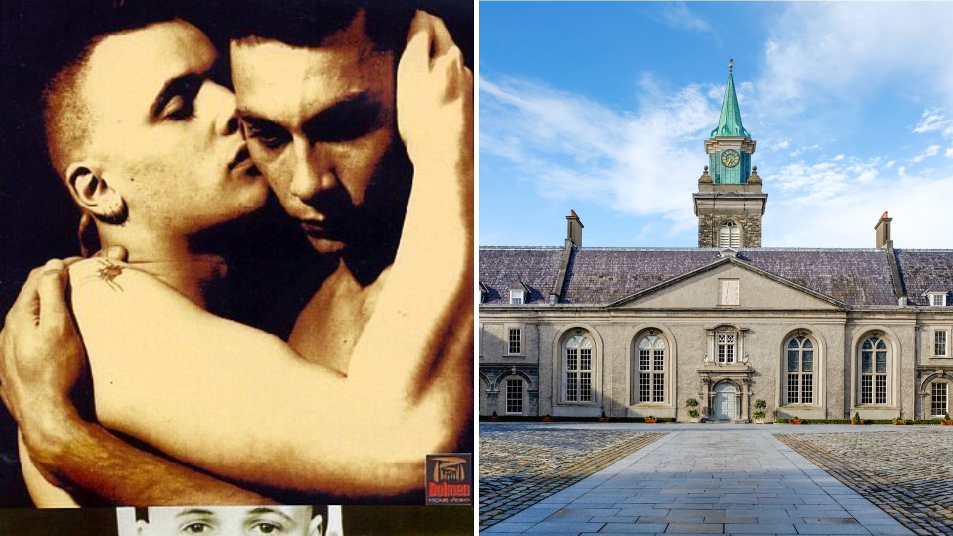 A acusação de censura contra Museu Irlandês que retirou obra com beijo gay