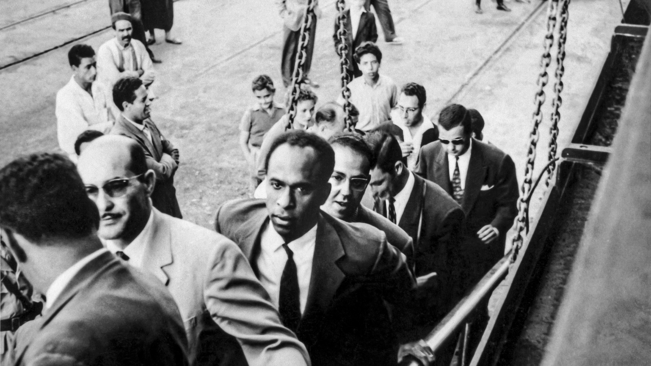 Foto histórica de Frantz Fanon
