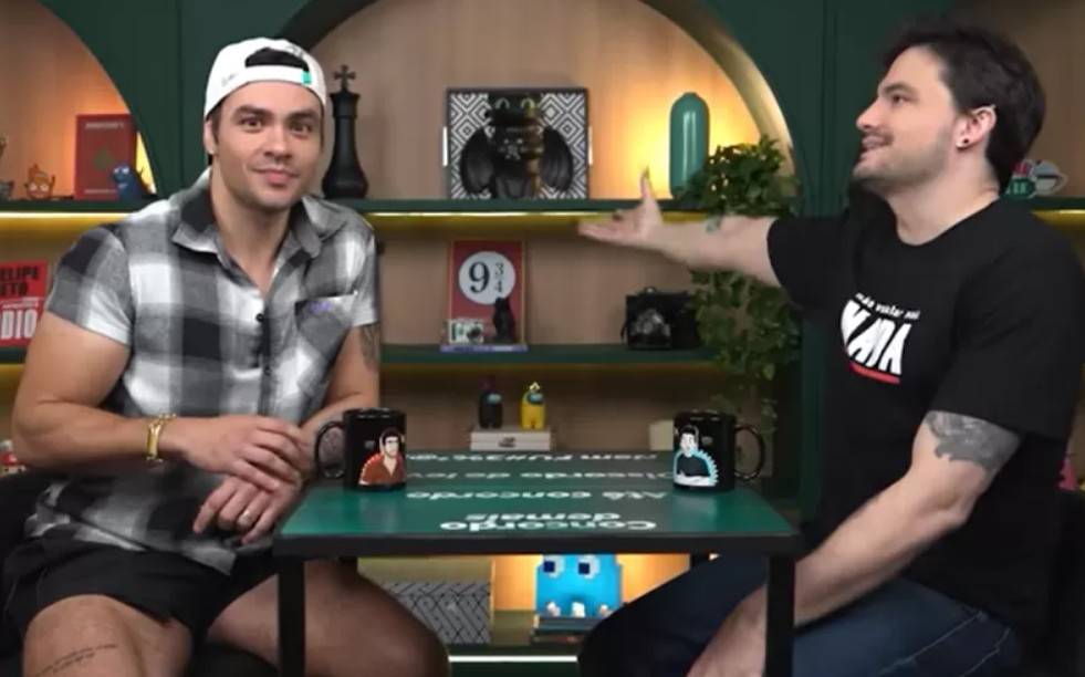 Felipe Neto se diz surpreso com mágoa do irmão: ‘Não sabia dessa dor’
