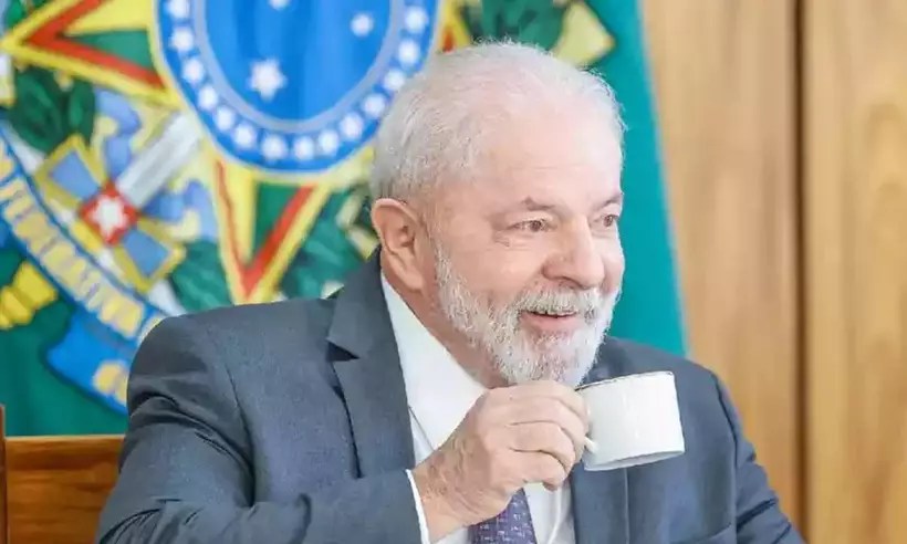 O presidente Luiz Inácio Lula da Silva