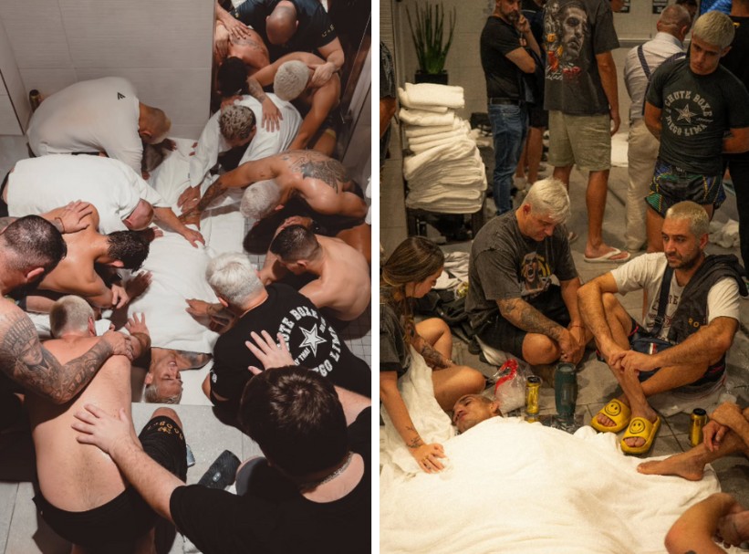 Mestre de Muay Thay usa religião no preparo de lutadores: mãos e rezas