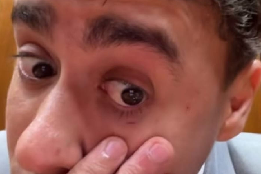 Nikolas Ferreira sai sangrando de tumulto com Bolsonaro na Câmara