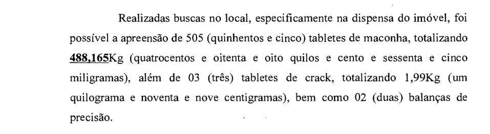 Trecho da sentença de 2019 que mostra o resumo dos fatos envolvendo presidente de ONG