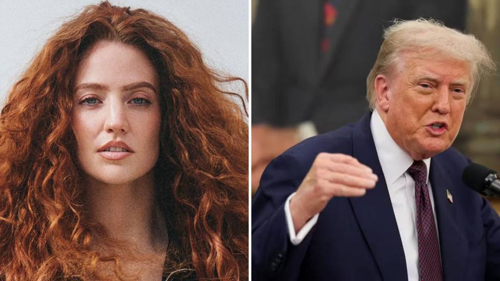 A irritação de cantora de meme do TikTok com vídeo anti-imigração de Trump