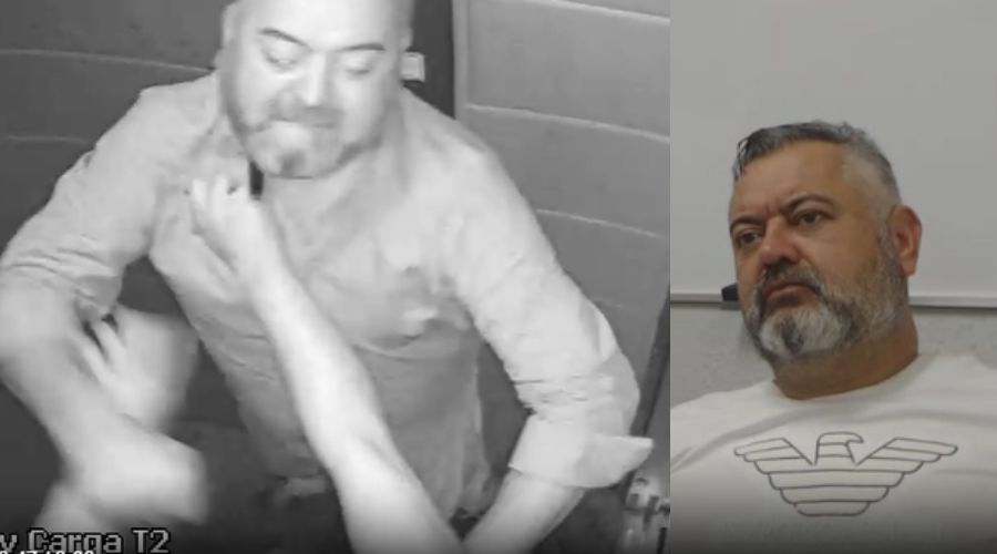 Empresário que espancou esposa no elevador tinha 518 munições em casa