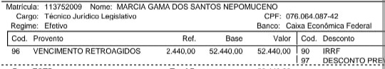 WhatsApp Image 2025-08-15 at 10.00.25 Documento da Câmara de Belford Roxo registra pagamento retroativo de 50 mil reais a Márcia Gama.