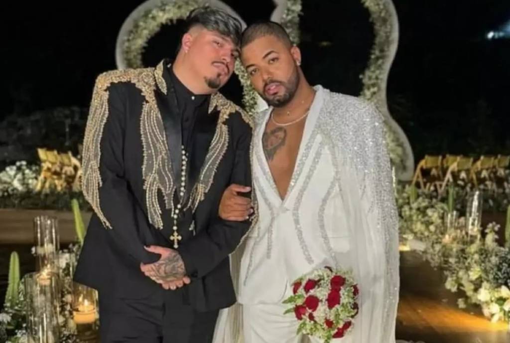 Hytalo Santos teve casamento-ostentação: iPhone como convites