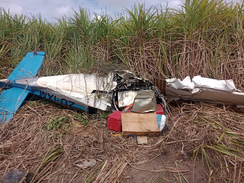 Avião com 200 kg de cocaína cai no interior de Alagoas