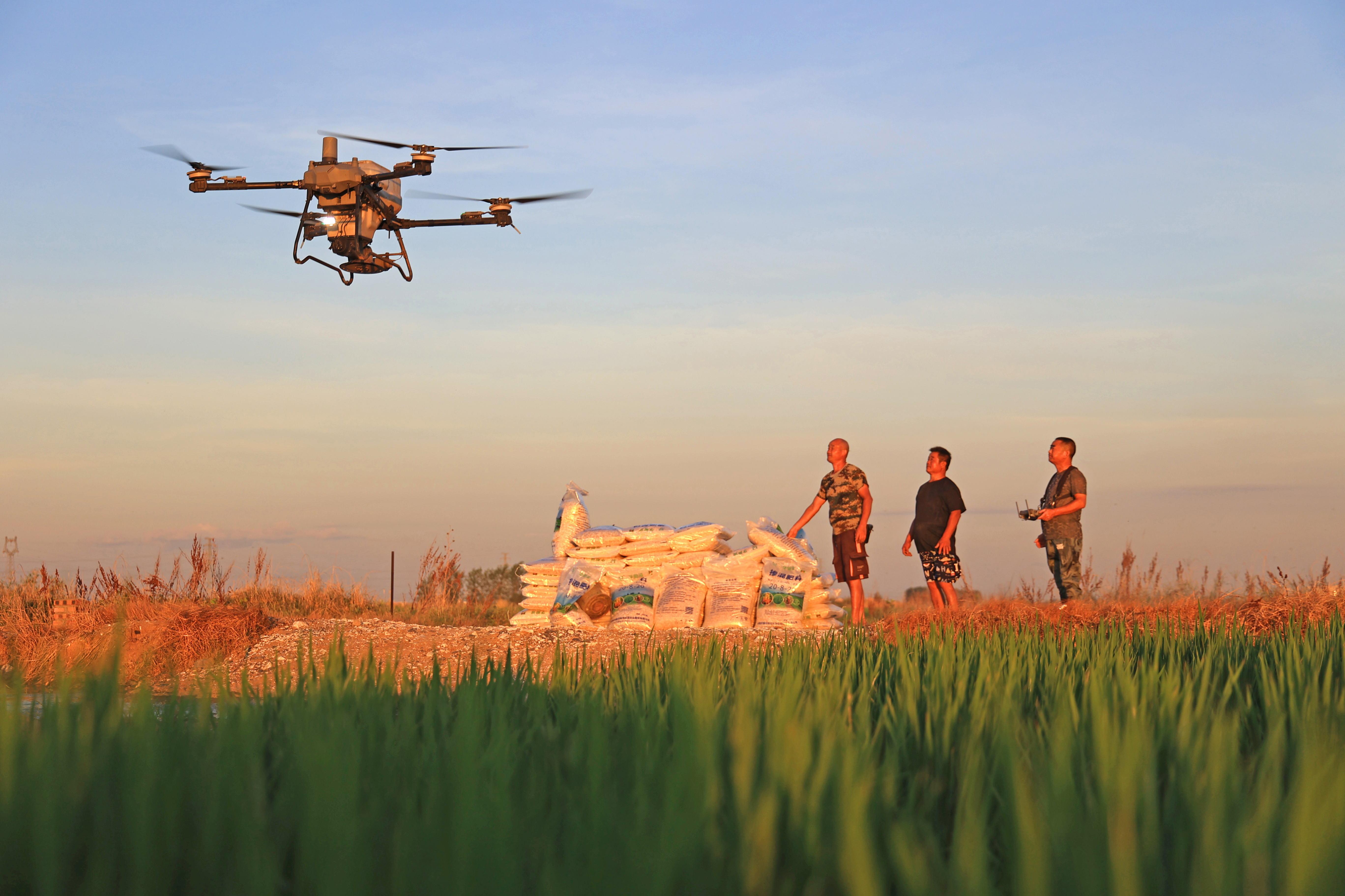 Drone fertilizante agronegócio china