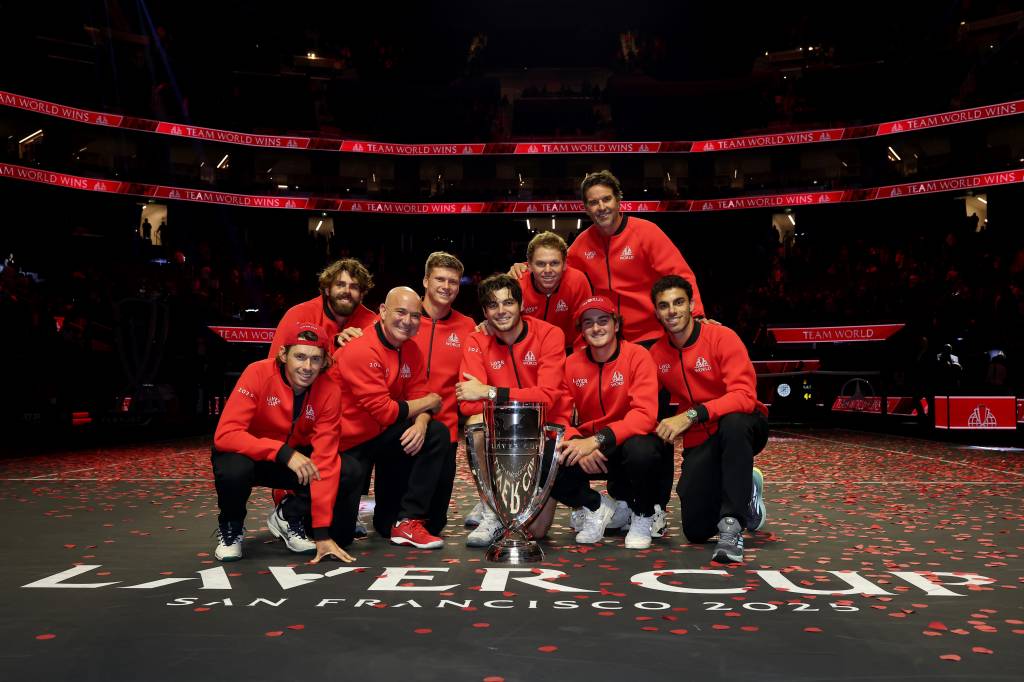 Com João Fonseca, Time Mundo reverte fama de ‘azarão’ e leva título da Laver Cup