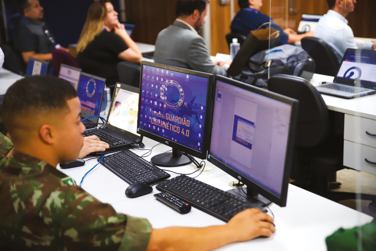 Evento Guardi&atilde;o Cibern&eacute;tico, promovido pelo Ex&eacute;rcito: presen&ccedil;a de 750 empresas