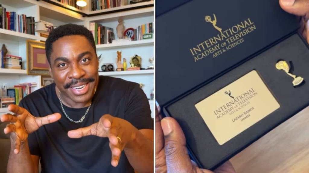 O que fará Lázaro Ramos na Academia do Emmy Internacional