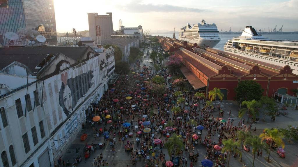 Pier Mauá será palco de eventos durante a temporada de cruzeiros no Rio