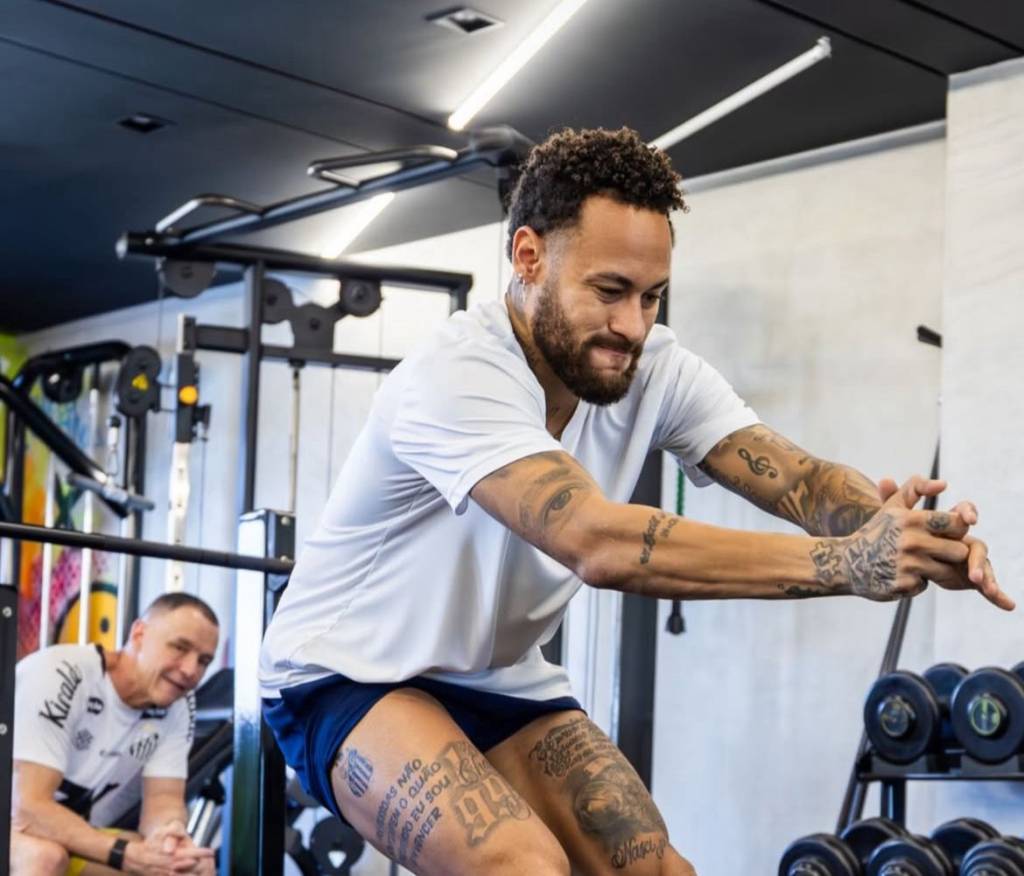 A novidade de Neymar que surpreendeu torcedores do Santos