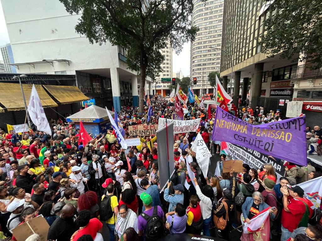 7 de Setembro: entidades de esquerda vão às ruas no Rio contra anistia à trama golpista