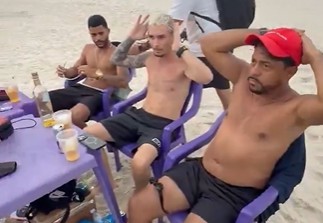 Líder do Comando Vermelho no Mato Grosso é preso enquanto curtia praia no Rio