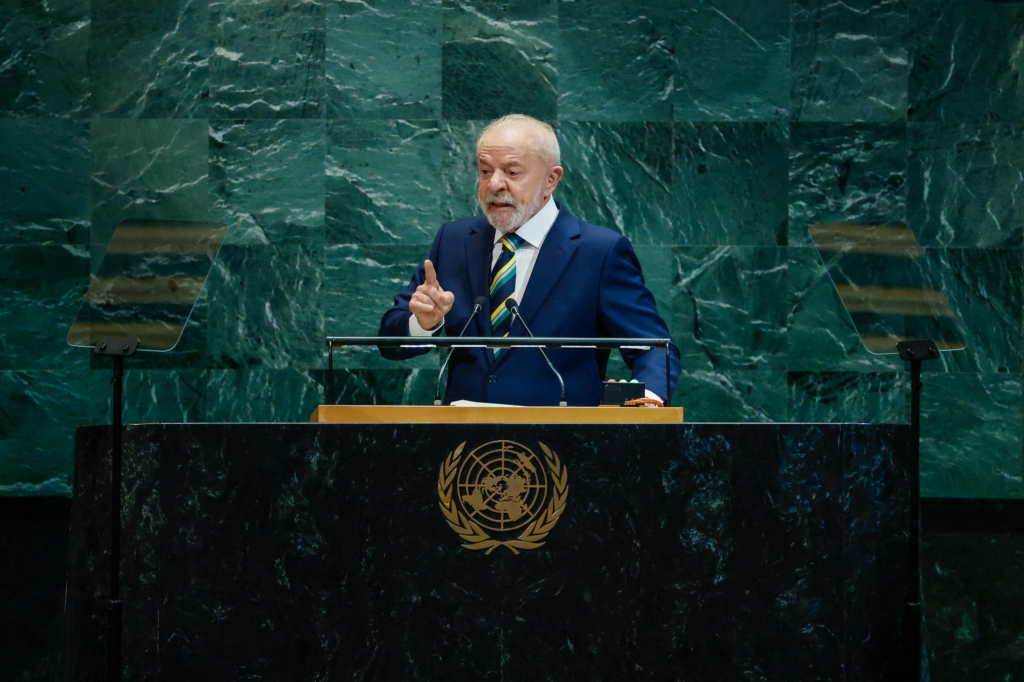 Lula deve dar recados a Trump em discurso na ONU nesta terça