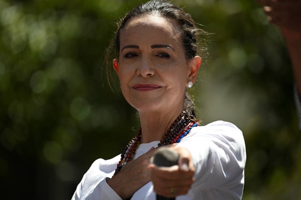 ‘Estou em choque’: a reação de María Corina Machado após vencer Nobel da Paz