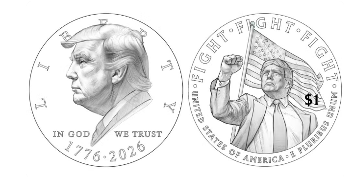 Trump vai estampar moeda de um dólar nos EUA? Tesouro confirma rascunho