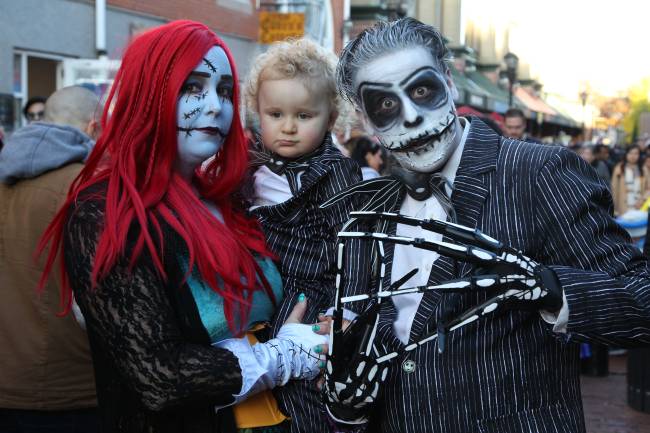 Tradição levada a sério: durante todo o mês de outubro é possível encontrar pessoas fantasiadas em Salem