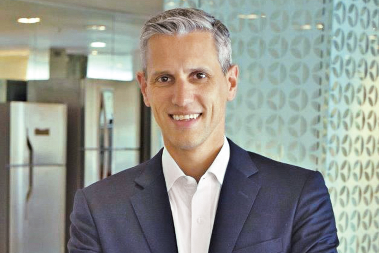 O CEO Leandro Jasiocha: o Brasil se tornou pe&ccedil;a-chave para a empresa