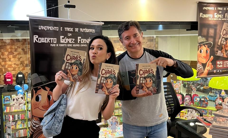 Filho do criador de Chaves lança livro e exposição no Rio de Janeiro