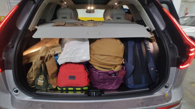 XC60 porta malas