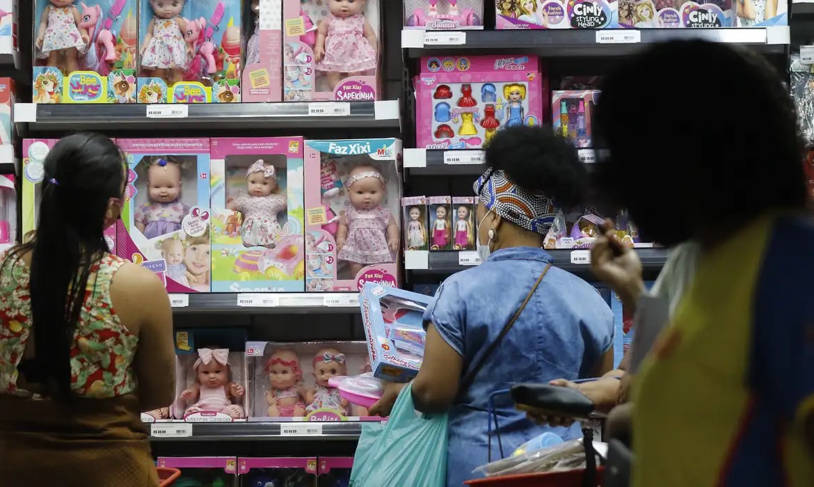 Comércio em Dia das Crianças