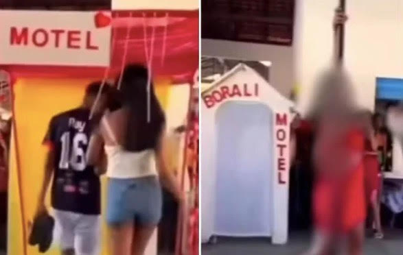 Alunos simulam motel com cabaré e pole dance em apresentação escolar